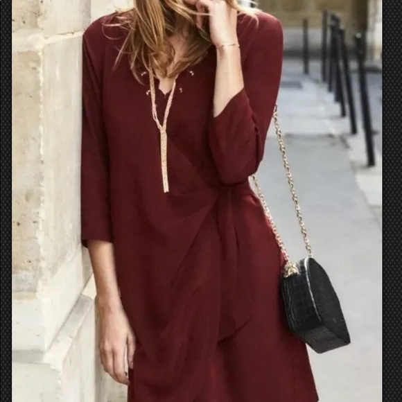 robe wrap dress